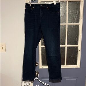 Fair Harbor Men's Deep Indigo Straight Jeans size w35 L 32